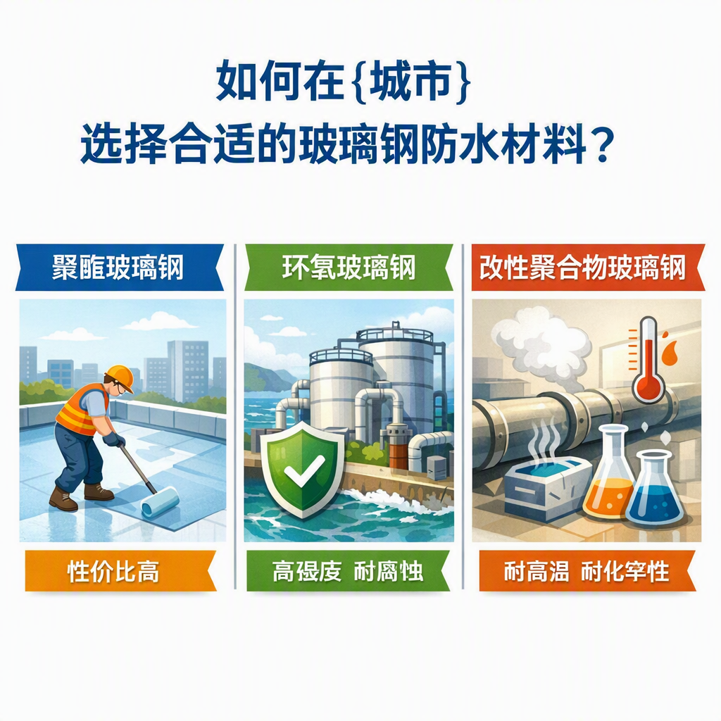 如何在聊城选择合适的玻璃钢防水材料?
