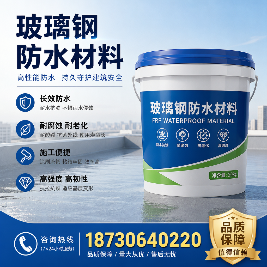 专家解析：玻璃钢防水材料的市场前景分析在 聊城