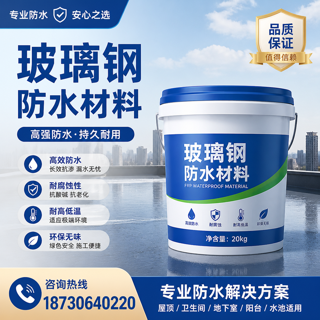 了解玻璃钢防水材料的市场趋势，聊城 企业不可不知